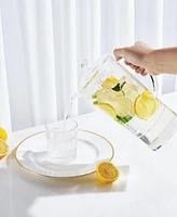 The Wine Savant Lighthouse Ribbed Pitcher
