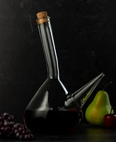 The Wine Savant Porron Handblown Wine Decanter