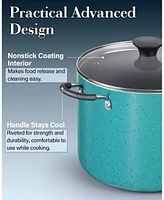 Cook N Home Nonstick Stockpot with Lid 6-Quarts, Professional Cooking Soup Pot, Casserole Cookware
