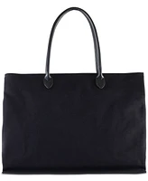 Sam Edelman Cooper Extra Large Logo Canvas Tote