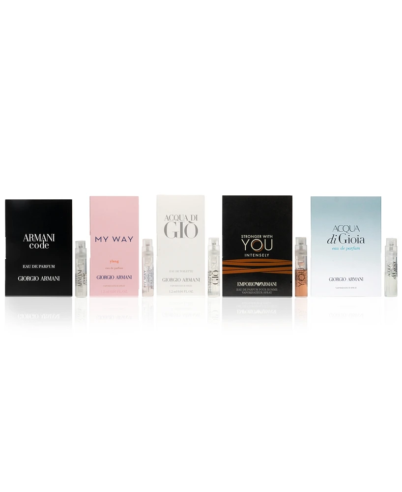 Free fragrance sampler with Beauty or Fragrance purchase