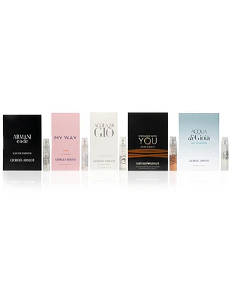 Free fragrance sampler with Beauty or Fragrance purchase