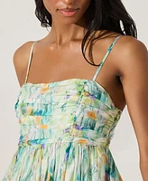 Astr the Label Women's Floral-Print Bubble Skirt Mini Dress