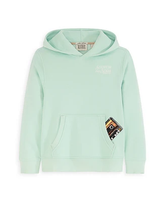 Scotch & Soda Big Boys Graphic Fleece Sweatshirt