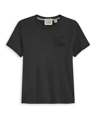Scotch & Soda Big Boys Garment Wash T-Shirt