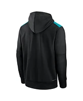 Nike Men's Black Miami Marlins 2025 City Connect Authentic Collection Therma Pullover Hoodie