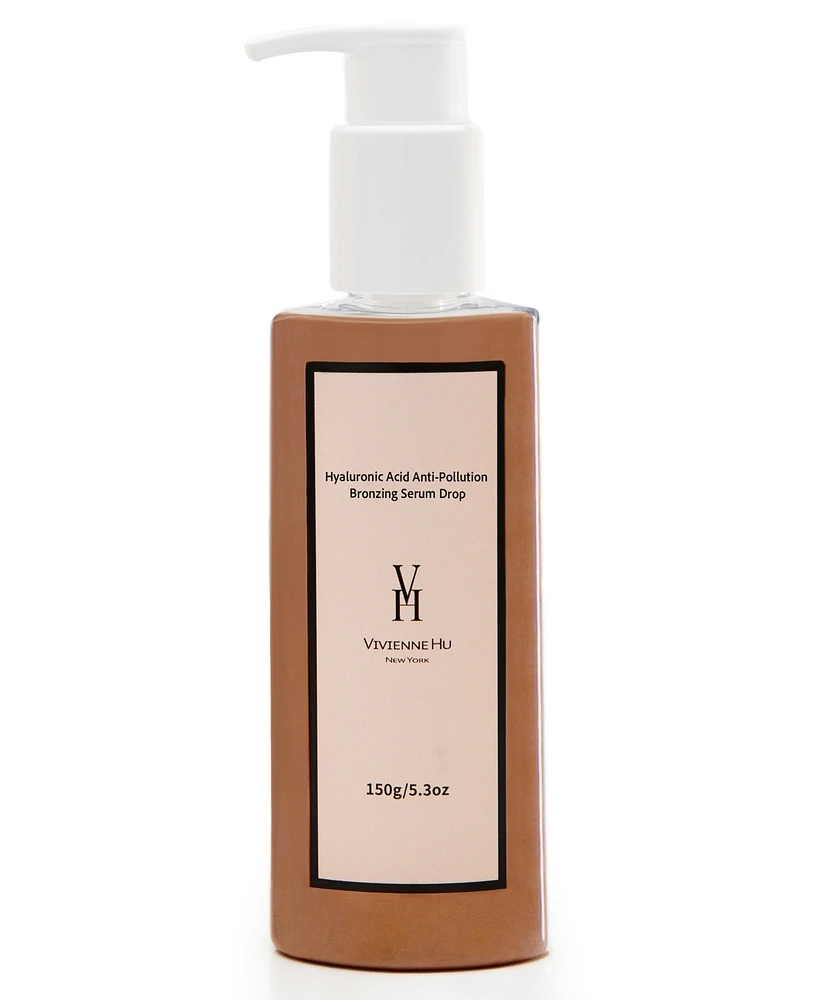 Vivienne Hu Bronzing Hyaluronic Acid Serum Drops, 5.3 oz.