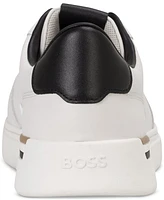 Boss by Hugo Men's Clint Leather Tennis-Style Sneakers