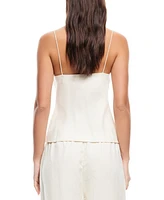 Lioness Women's Mariah Triple-Tie Asymmetric Slit-Front Top