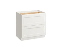 Casainc W36" X H34.5" D24" Kitchen Cabinet Floor Base With 2 Drawers