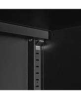 Suitable for steel storage cabinets in living rooms, kitchens, and bedrooms, 2 door miscellaneous storage cabinet, garage tool storage cabinet, and of