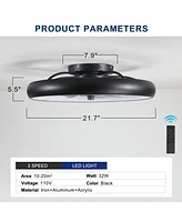 Ceiling Fan with Lights Dimmable Led