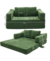 Modern Fold-Out Sofa Bed: Living Room, Bedroom, Apartment
