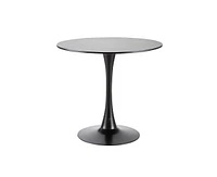 Modern Round Dining Table, 31.5", Kitchen, Living Room