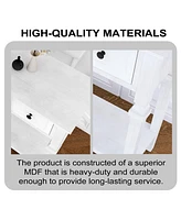 48 inch Long Console Table with 4 Drawers and 1 Bottom Shelf for Entryway Hallway Easy Assembly
