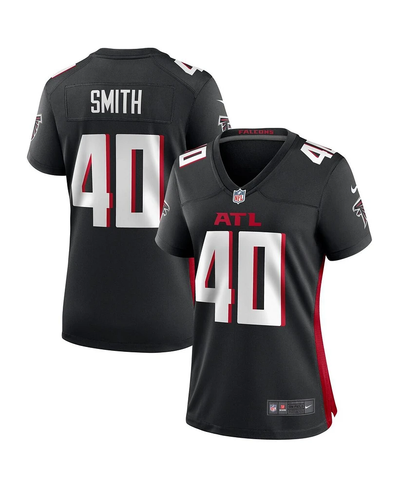 Nike Women's Keith Smith Black Atlanta Falcons Game Jersey