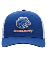 Top of the World Men's Royal/White Boise State Broncos Victory Baseline Adjustable Trucker Hat