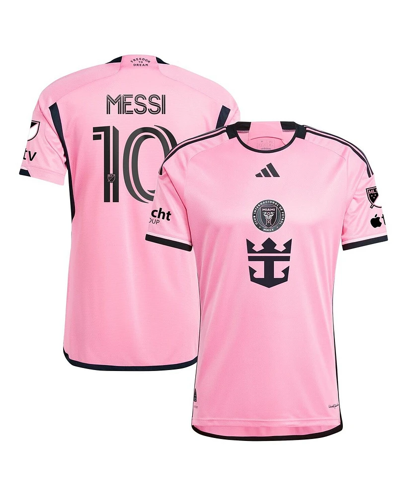 Adidas Men's Lionel Messi Pink Inter Miami Cf 2024 2getherness Authentic Player Jersey