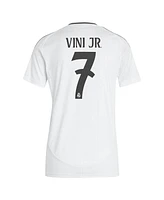 Adidas Women's Vini Jr. White Real Madrid 2024/25 Home Replica Player Jersey