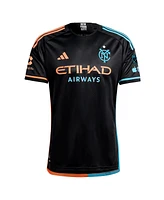 Adidas Men's Maximiliano Moralez Black New York City Fc 2024 24/7 Kit Authentic Player Jersey