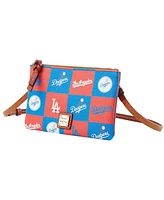 Dooney & Bourke Los Angeles Dodgers Top Zip Crossbody Purse