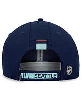 Fanatics Men's Blue Seattle Kraken Authentic Pro Rink Adjustable Hat