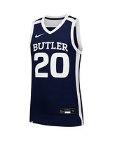 Nike Big Boys and Girls 20 Navy Butler Bulldogs Replica Basketball Jersey