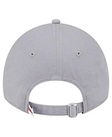 New Era Women's Gray Ole Miss Rebels Logo 9TWENTY Adjustable Hat