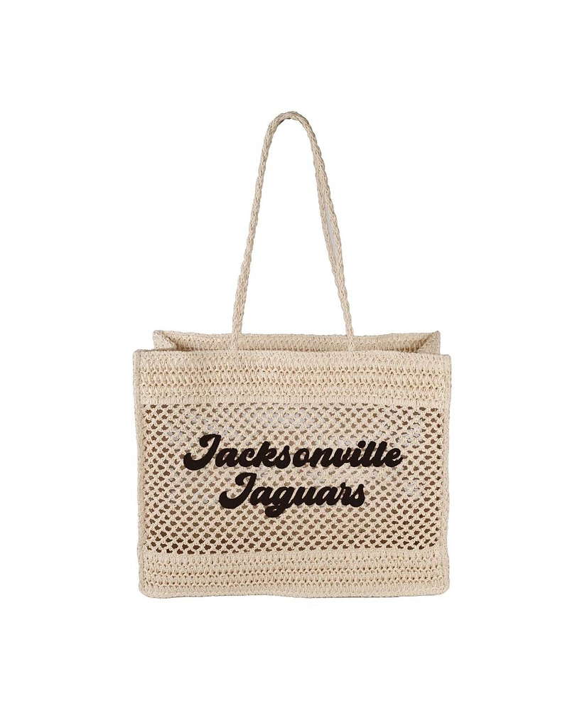 Logo Brands Jacksonville Jaguars Coastal Tote Bag