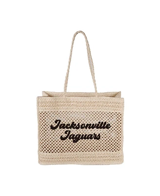 Logo Brands Jacksonville Jaguars Coastal Tote Bag