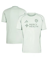 Adidas Men's Light Green Fc Cincinnati 2025 One Planet Pre-Match Jersey