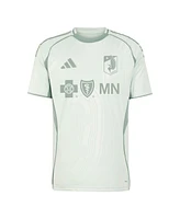 Adidas Men's Light Green Minnesota United Fc 2025 One Planet Pre-Match Jersey