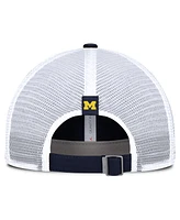 Jordan Men's Navy/White Michigan Wolverines Club Trucker Adjustable Hat