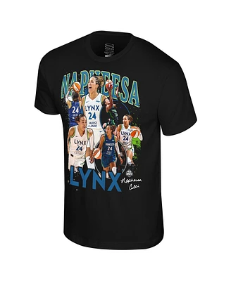 Stadium Essentials Men's and Women's Napheesa Collier Black Minnesota Lynx Wnba Crossroads T-Shirt
