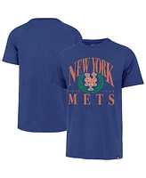 '47 Brand Men's Royal New York Mets Pitchout Franklin T-Shirt