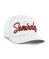 '47 Brand Men's White Florida State Seminoles Condor Hitch Brrr Adjustable Hat
