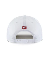 '47 Brand Men's White Wisconsin Badgers Condor Hitch Brrr Adjustable Hat