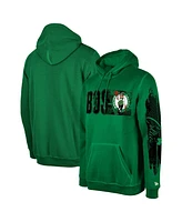 New Era Men's Boston Celtics Green Tip-Off Collection Pullover Hoodie