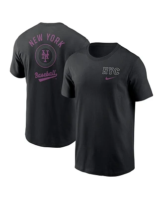Nike Men's Black New York Mets 2025 City Connect T-Shirt