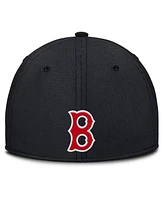 Nike Men's Navy/Red Boston Red Sox Rise Swoosh Performance Flex Hat
