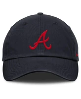 Nike Men's Navy Atlanta Braves Club Adjustable Hat