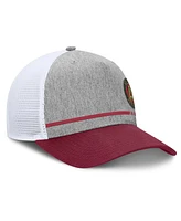 Fanatics Men's Heather Gray Atlanta United Fc Low Block Trucker Adjustable Hat
