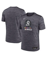 Nike Men's Black Baltimore Orioles 2025 City Connect Authentic Collection Velocity Performance T-Shirt