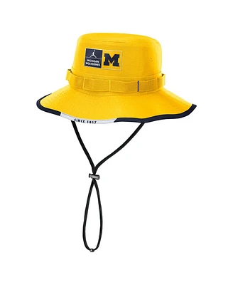 Jordan Men's Maize Michigan Wolverines Apex Swoosh Boonie Hat