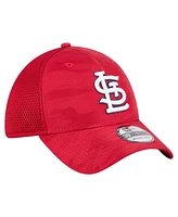 New Era Men's Red St. Louis Cardinals Subtle Camo 39THIRTY Flex Hat