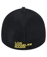 New Era Men's Black Los Angeles Rams Active Camo 39THIRTY Flex Hat