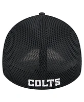 New Era Men's Black Indianapolis Colts Active Camo 39THIRTY Flex Hat