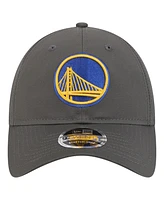 New Era Men's Charcoal Golden State Warriors Active Ripstop 9TWENTY Adjustable Hat