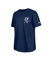 New Era Navy La Clippers Glow-in-the-Dark T-Shirt