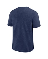 Fanatics Men's Heather Navy Washington Nationals Top Notch T-Shirt
